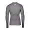 Under Armour Baselayer ColdGear Comp Mock T-Shirt Grau F020 - grau