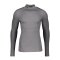 Under Armour Baselayer ColdGear Comp Mock T-Shirt Grau F020 - grau