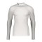 Under Armour Baselayer ColdGear Comp Mock T-Shirt Weiß F100 - weiss