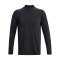 Under Armour CG Rush Seamless Mock Sweatshirt F001 - schwarz
