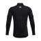 Under Armour Baselayer CG Fitted Mock Longsleeve T-Shirt Schwarz F001 - schwarz