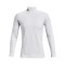 Under Armour Baselayer CG Fitted Mock Longsleeve T-Shirt Weiß F100 - weiss