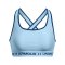 Under Armour Crossback Mid Sport-BH Damen F490 - blau