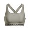 Under Armour Crossback Mid Sport-BH Damen F504 - gruen