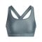 Under Armour Crossback Mid Sport-BH Damen Blau F587 - blau