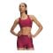 Under Armour Crossback Mid Sport-BH Damen Rot F622 - rot