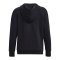 Under Armour Ess Fleece Kapuzenjacke Damen Schwarz - schwarz