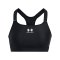 Under Armour Heat Gear High Sport-BH Damen Schwarz F002 - schwarz