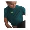Under Armour HeatGear Crop Mock Damen Grün F338 - gruen