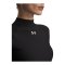 Under Armour HeatGear Crop Mock Damen Schwarz F008 - schwarz