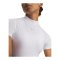 Under Armour HeatGear Crop Mock Damen Weiß F100 - weiss