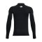 Under Armour HeatGear Mock langarm Kids F001 - schwarz