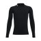 Under Armour HeatGear Mock langarm Kids F001 - schwarz