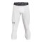 Under Armour Baselayer HG 3/4 Leggings Weiß F100 - weiss