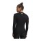 Under Armour HG Authentics Comp Longsleeve Damen Schwarz F008 - schwarz