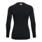 Under Armour Baselayer HG Authentics Comp Longsleeve Underwear Longseeve Damen Schwarz F001 - schwarz