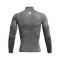 Under Armour Baselayer HG Comp Mock Longlseeve T-Shirt Grau F090 - grau