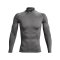 Under Armour Baselayer HG Comp Mock Longlseeve T-Shirt Grau F090 - grau