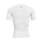 Under Armour Baselayer HG Comp T-Shirt Weiß F100 - weiss