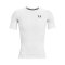 Under Armour Baselayer HG Comp T-Shirt Weiß F100 - weiss