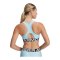 Under Armour HG Mid Branded Sport-BH Damen Blau F494 - blau
