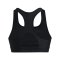 Under Armour HG Mid Padless Sport-BH Damen F002 - schwarz