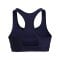 Under Armour HG Mid Padless Sport-BH Damen F410 - blau