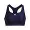 Under Armour HG Mid Padless Sport-BH Damen F410 - blau