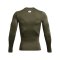 Under Armour Baselayer HG Comp Longlseeve T-Shirt Grün F390 - gruen