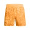 Under Armour Launch 5in Print Short Orange F803 - orange