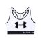 Under Armour Mid Keyhole Graphic Sport-BH F100 - weiss
