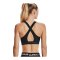Under Armour Mid Sport-BH Damen Schwarz - schwarz