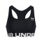 Under Armour Mid Sport-BH Damen Schwarz - schwarz