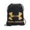 Under Armour Ozsee Sackpack Turnbeutel F010 - schwarz