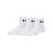 Under Armour Performance Cotton 3p Qtr Socken Weiß F100 - weiss