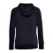 Under Armour Rival Fleece Logo Hoody Damen F001 - schwarz