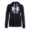Under Armour Rival Fleece Logo Hoody Damen F001 - schwarz
