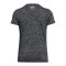 Under Armour Tech SSV T-Shirt Damen Schwarz F001 - schwarz