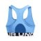 Under Armour UA HG Mid Branded-BLU Sport-BH Damen Blau F465 - blau