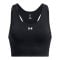 Under Armour Vanish Seamless Mid Sport-BH Damen Schwarz F001 - schwarz