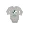 Unicorns Baby Body Grau - grau