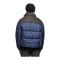 Urban Classic AOP Retro Puffer Jacke Blau - blau