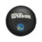 Wilson NBA TEAM TRIBUTE MINI GSW Indoorball Schwarz - schwarz
