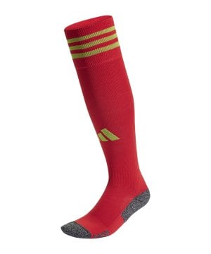 adidas-adisock-23-strumpfstutzen-rot-gruen-grau-ht5029-teamsport_front.png
