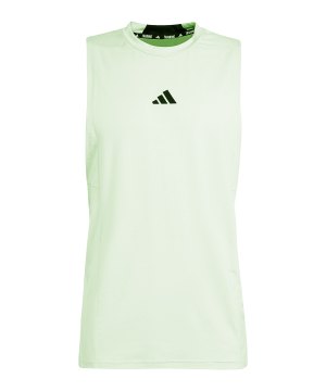 adidas-d4t-tanktop-gruen-is3820-laufbekleidung_front.png