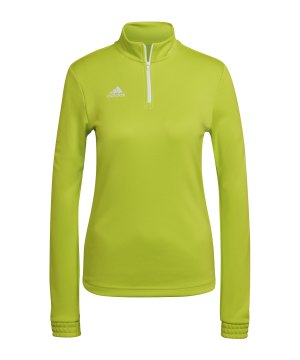 adidas-entrada-22-halfzip-sweatshirt-damen-gruen-hc5052-teamsport_front.png