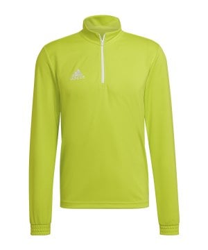 adidas-entrada-22-halfzip-sweatshirt-gruen-weiss-hc5057-teamsport_front.png