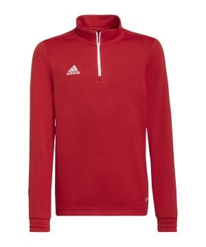 adidas-entrada-22-halfzip-sweatshirt-kids-rot-h57550-teamsport_front.png