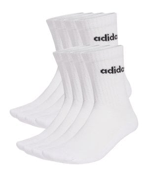 adidas-linear-crew-10er-pack-socken-weiss-kf9091-laufbekleidung_front.png