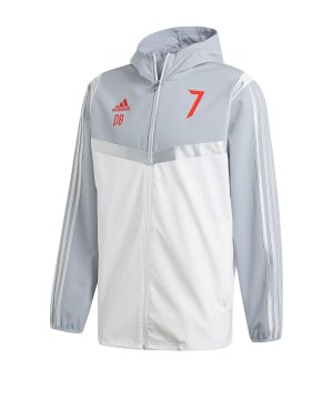 adidas Jacke Fleece Lined ID WND WeißSchwarz adidas Jacke Fleece Lined ID WND WeißSchwarz